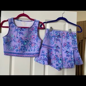 Lilly Pulitzer 2 piece set. Comes as a set.